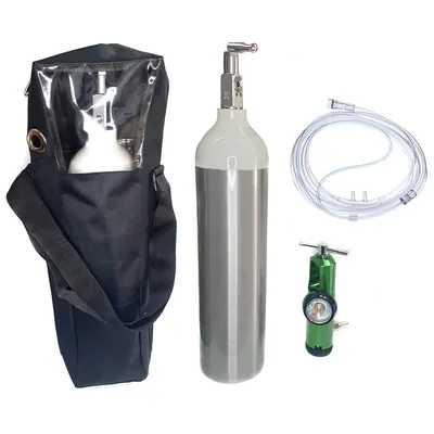 Mochila de oxígeno aluminio con bolso