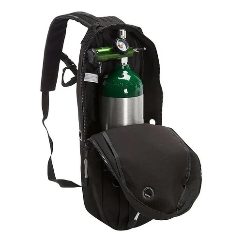Kit mochila de oxígeno con bolso y regulador